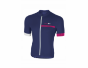 RH+ Prime Jersey TMAVĚ MODRÁ/FUKSIA/BÍLÁ - L