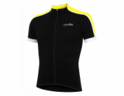 RH+ Cyklistický dres zeroPrime BÍLO-KYSELĚ ŽLUTÝ - S
