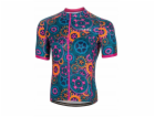 RH+ Cyklistický dres zeroPowers GREEN TEAL/FUCSIA - XXL