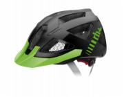 RH+ Cyklistická helma ZeroBLACK COMBO MATT BLACK - ACID GR L/XL