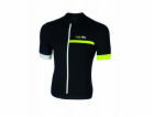 RH+ Prime Jersey černá # fluo žlutá - L