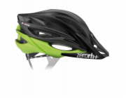 RH+ Cyklistická helma ZeroRider MATT ČERNÁ MATT KYSELINOVĚ ZELENÁ XS/M