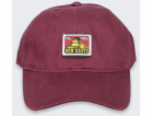 Adidas Vínově červená baseballová čepice Ben Davis Twill