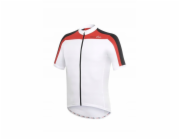 RH+ Cyklistický dres ZeroSpace bílo-černo-červený - L