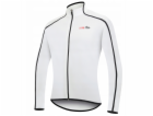 RH+ Cyklistický dres zeroPrime LS FZ BÍLO-ČERNÝ - XXL
