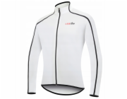 RH+ Cyklistický dres zeroPrime LS FZ BÍLO-ČERNÝ - XXL