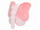 Atmosphera Motýl maskot ALMA 28 cm růžový