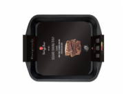 Plech na pečení s titanovým povrchem 29,5x26,5 cm Burgundy Metallic Line BH-7901