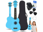 LUNA GUITARS SUPRIMO UK21 SET LB sopránové ukulele 21 mod...
