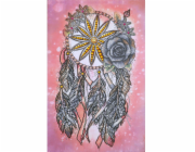 DIAMOND DOTZ Diamantová výšivka Diamond Dotz Lapač snů 55x80cm DD12057
