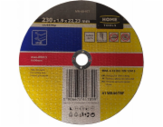 Modeco BRUSNÝ KOTOUČ PRO ŘEZÁNÍ OCELI 230X1,9X22,23 MM PLOCHÝ [DOMŮ]