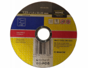 Modeco BRUSNÝ KOTOUČ PRO ŘEZÁNÍ OCELI 125X1,0X22,23 MM PLOCHÝ [DOMŮ]