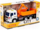 Polesie Polesie 96005 City, plošinový nákladní vůz s bagr...