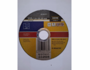 Modeco BRUSNÝ KOTOUČ PRO ŘEZÁNÍ OCELI 115X1,0X22,23 MM PLOCHÝ [DOMŮ]