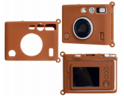 LoveInstant Silikonový kryt Fuji Fujifilm Instax Mini Evo / hnědý