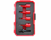 EXPERT 5 ks diamantových děrových pil; m14; 6 8 10 12 mm + adaptér m14/šestihran; max. 12000 ot./min [