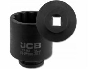 JCB 3/4" 60mm hluboký rázový objímkový klíč (12hranný)