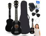 LUNA GUITARS SUPRIMO UK21 SET BK sopránové ukulele 21 ks černá