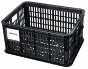 Basil Košík/nosič na kolo BICYCLE CRATE S, 17,5 l, recyklovaný syntetický materiál, černá (NOVÝ)