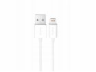 Puro Kabel TPE 12W USB-A - Lightning 3m - bílý