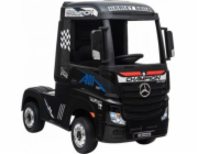 Lean Sport Černý lakovaný elektromobil Mercedes Actros MP4