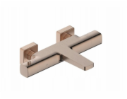 KFA 5754-010-34 / / MALAGA / TERMOSTATICKÁ VANOVÁ BATERIE, NÁSTĚNNÁ, PVD KARTÁČOVANÁ RŮŽOVÉ ZLATO /