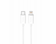 Puro Kabel TPE 20W USB-C - Lightning 3m - bílý