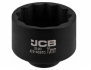 JCB 3/4 rázová nástrčná hlavice 70 mm (12hranná)