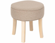 Atmosphera Měkká čalouněná stolička ADRIEL, toaletní stolek, O 35 cm