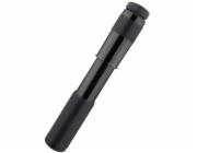 Lezyne Ruční pumpa BIRZMAN Velocity MTB černá (Presta/Schrader), 90 psi/6,2 baru, délka 183 mm, CNC, černá