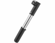 Lezyne Ruční pumpa BIRZMAN Scope Apogee (Presta/Schrader), 120 psi/8,3 baru, délka 220 mm, CNC, stříbrno-černá (NOVÁ)