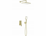 KFA 4529-501-31 / / MALAGA / PODOMÍTEK SPRCHOVÁ SADA, PVD KARČUTOVANÁ, SVĚTLE ZLATÁ /