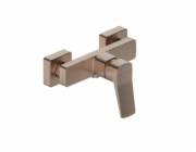 KFA 4526-010-34 / / MALAGA / NÁSTĚNNÁ SPRCHOVÁ ARMATURA, PVD KARTÁČOVANÁ RŮŽOVÉ ZLATO /