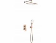 KFA 4529-501-34 / / MALAGA / PODOMÍTEK SPRCHOVÉ SADY, PVD KARTÁČOVANÁ RŮŽOVÉ ZLATO /