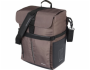 Basil KOLOVÁ TAŠKA MOVE COMMUTER, MIK HOOKS, 15L, Voděodolná, Hnědá (NOVINKA 2025)