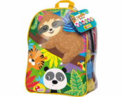 Lisciani Carotina dětské kostky ve velkém batohu (79919)