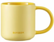BUYDEEM Ceramic Mug 300 ml, model CD1018, color Mellow Yellow