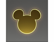 Mickey Mouse Neonové zrcadlo Yellowpop Disney zlaté