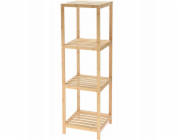 5five Bambusová police, 4 úrovně, 110 cm