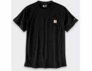 Carhartt Tričko Force Mid Pocket černé