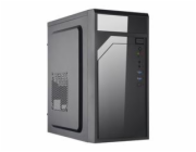 EUROCASE skříň ML M6-590B, Midi Tower, 2x USB 3.0, 2x audio, bez zdroje