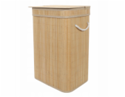 Gockowiak Bambusový koš na prádlo s víkem, 80 l