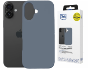 3MK Silikonový kryt Hardy MagSilicone pro Apple iPhone 16 Plus ultramarínová