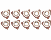 Baildon Karbidové břitové destičky WCMT 030208 pro vrtáky s vyměnitelnými břitovými destičkami (10 ks)