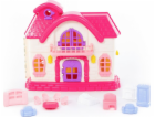 Polesie Pohádkový domeček pro panenky se sadou nábytku (7...