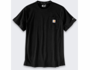 Carhartt Černé tričko Force Mid Pocket