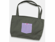 Nuvola Pelle Plátěná taška Ben Davis olivová