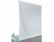 Wenko Sprchový závěs s roletou, s pruhy, 132 x 240 cm, WENKO