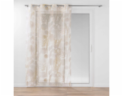 Douceur d`Interieur Závěs s očky a metalickým potiskem, MELISSE, 140 x 240 cm