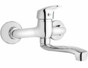 Invena Ava New nástěnná chromovaná vanová baterie (BC-06-001-B)